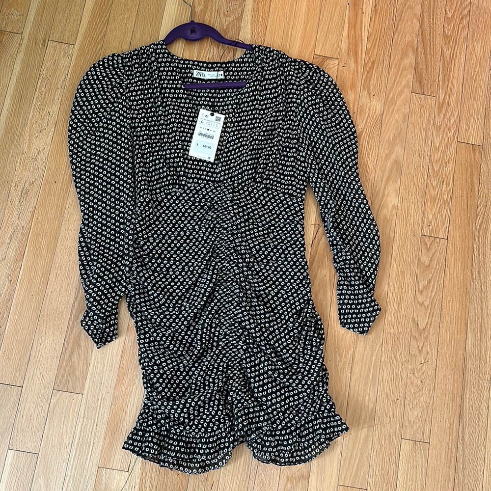 Zara fitted dress size L